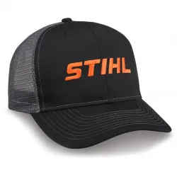 Stihl Apparel #8403957 Stihl Black & Charcoal Mesh Back Cap