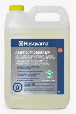 Husqvarna #597558401 Pressure Washer Detergents Heavy Duty Degreaser - 1 Gallon