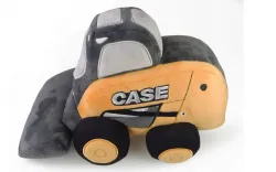 Case IH #UHK1117 Case Construction Skid Loader Plush Toy