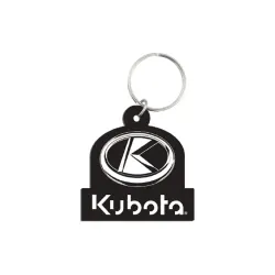 Kubota #KT23A-A960 Kubota Black & White Keytag