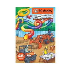 Kubota #CUKT22C-A766 Crayola + Kubota Coloring & Activity Book