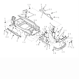 715704006) - 36 TILLER (10/97-12/03) (034) - CRANKCASE - GT20 New Holland  Agriculture