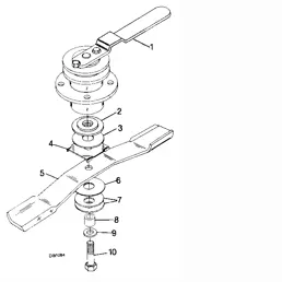 Woods L306 H274-2 Rotary Mower Parts Diagrams