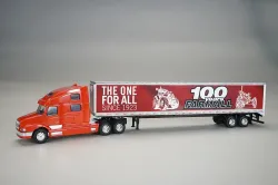 SpecCast #ZJD 1927 1:64 Case IH 100th Anniversary of Farmall Tractors Diecast Semi Truck