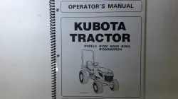 Kubota B2320 B2620 B2920 Operators Manual  Part #6C300-63114