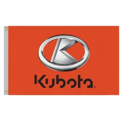 Kubota #KT24A-A1137 Kubota Tapestry Flag