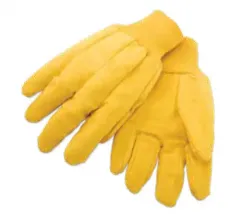 New Holland #MN6300L Yellow Chore Gloves Large Size Gloves