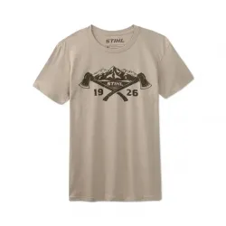 Stihl Outfitters #1462305 Stihl Mountain Graphic Tan T-Shirt