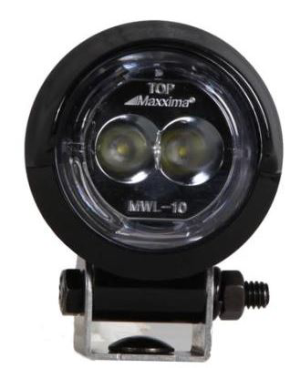 Maxxima Lighting #MWL-10SP-SM Round Mini Bracket Mount Work Light 250 Lumens
