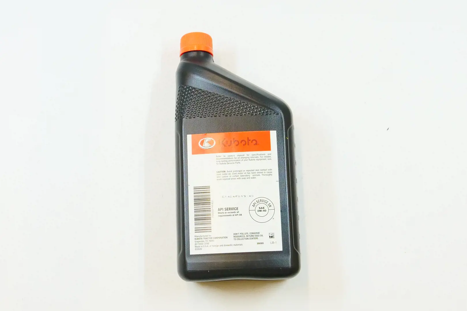 Image 2 for #70000-99901 1QT SAE 0W-40 Synthetic Engine Oil