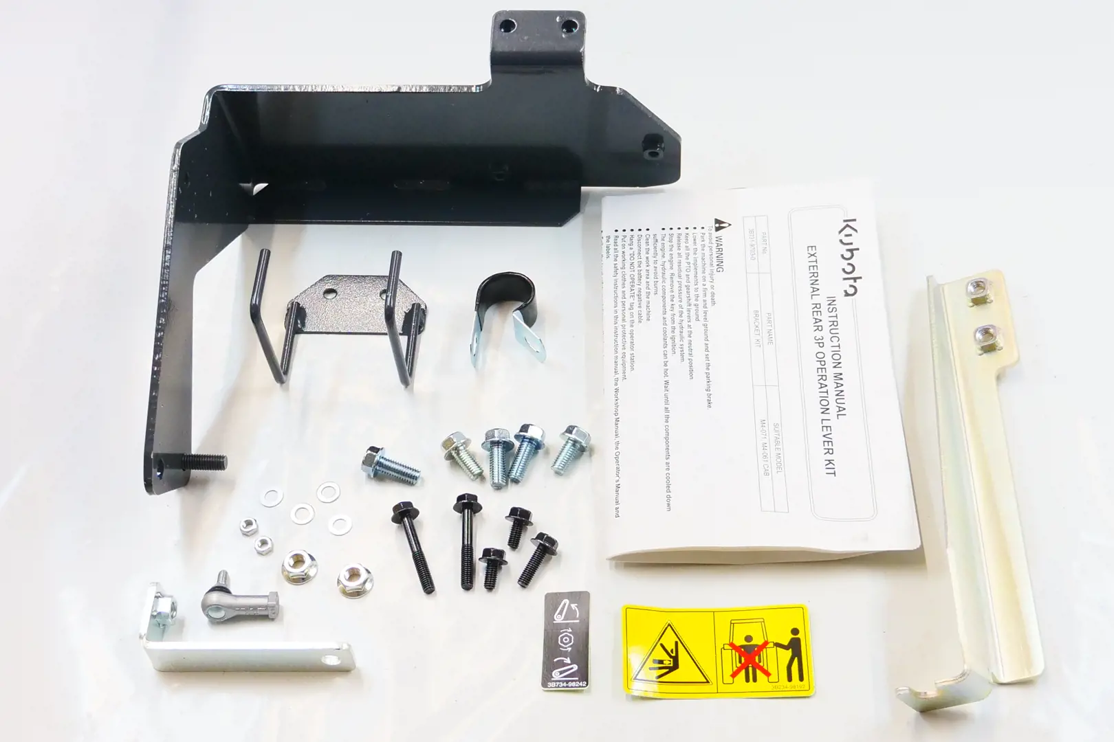 Image 1 for #M7375 EXTERNAL 3 PT BRACKET KIT, M4