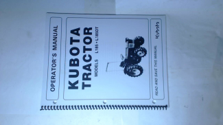 Kubota #35120-99051 L185/L185DT Owners Manual