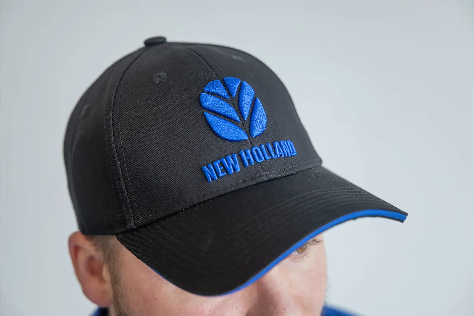 Image 3 for #MFENHCAP Messick's / New Holland Black Cap