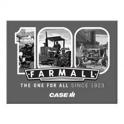 Farmall 100th Anniversary Gray Magnet Part#220494