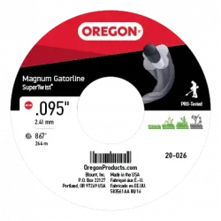 Oregon #20-026 GATORLINE, MAGNUM SUPERTWIST .095 3LB SP