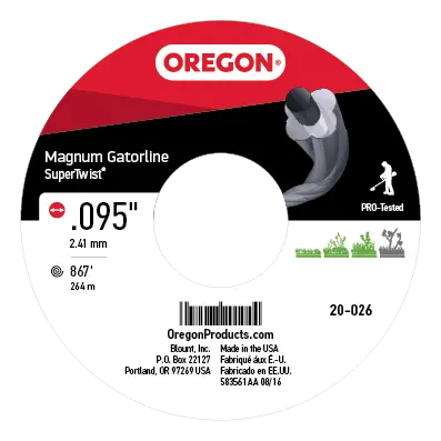 Image 1 for #20-026 GATORLINE, MAGNUM SUPERTWIST .095 3LB SP