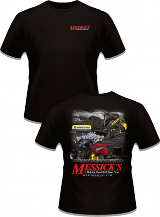 Apparel & Collectibles #G200NHBK Messick's New Holland Tee
