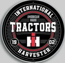 General #2004 IH Tractors 12" Metal Sign