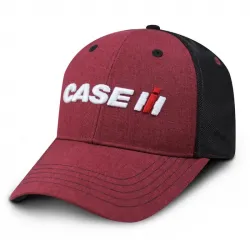 Choko Motorsports #IH07-2812 Case IH Black/Burgundy Snap Back Cap