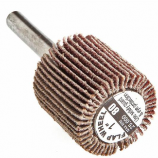 Forney #F60191 Flap Wheel, Shank Mounted, 1" x 1"