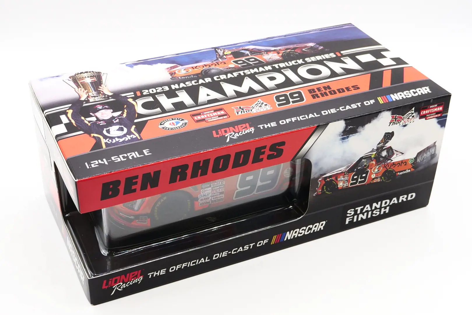 Image 6 for #T992324KUBBRCHA 1:24 Ben Rhodes 2023 NASCAR Champion Diecast Truck