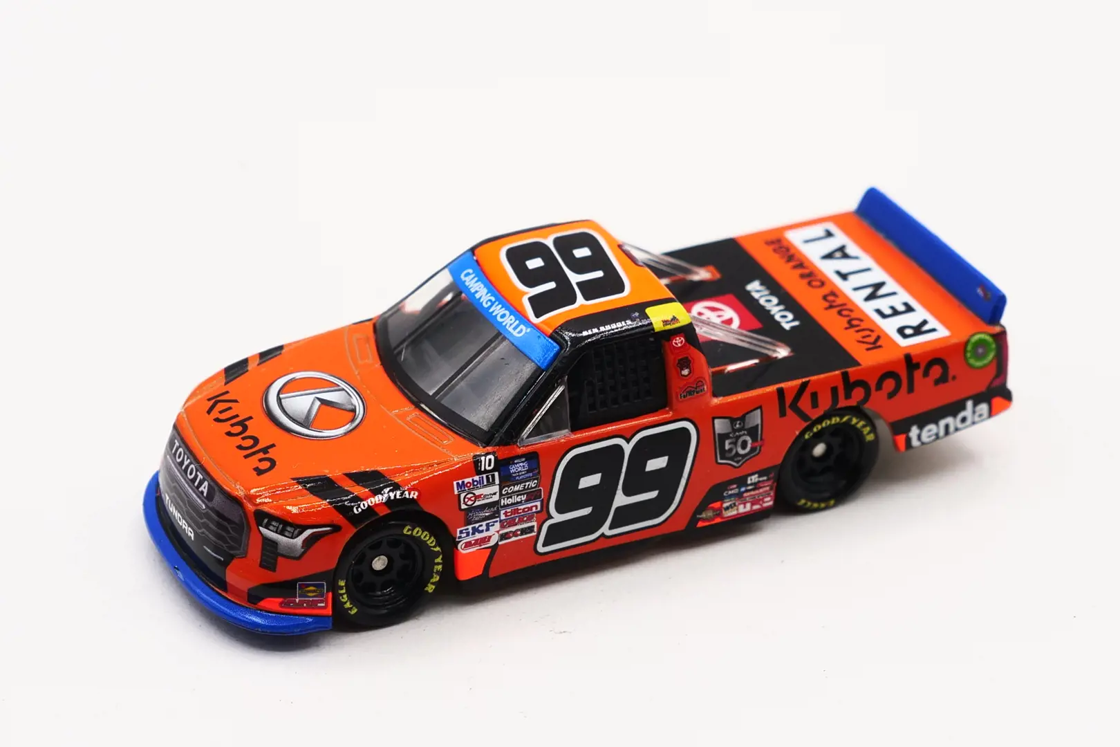 Image 2 for #T992265KUBBR 1:64 Ben Rhodes 2022 Kubota ARC NASCAR Truck Diecast