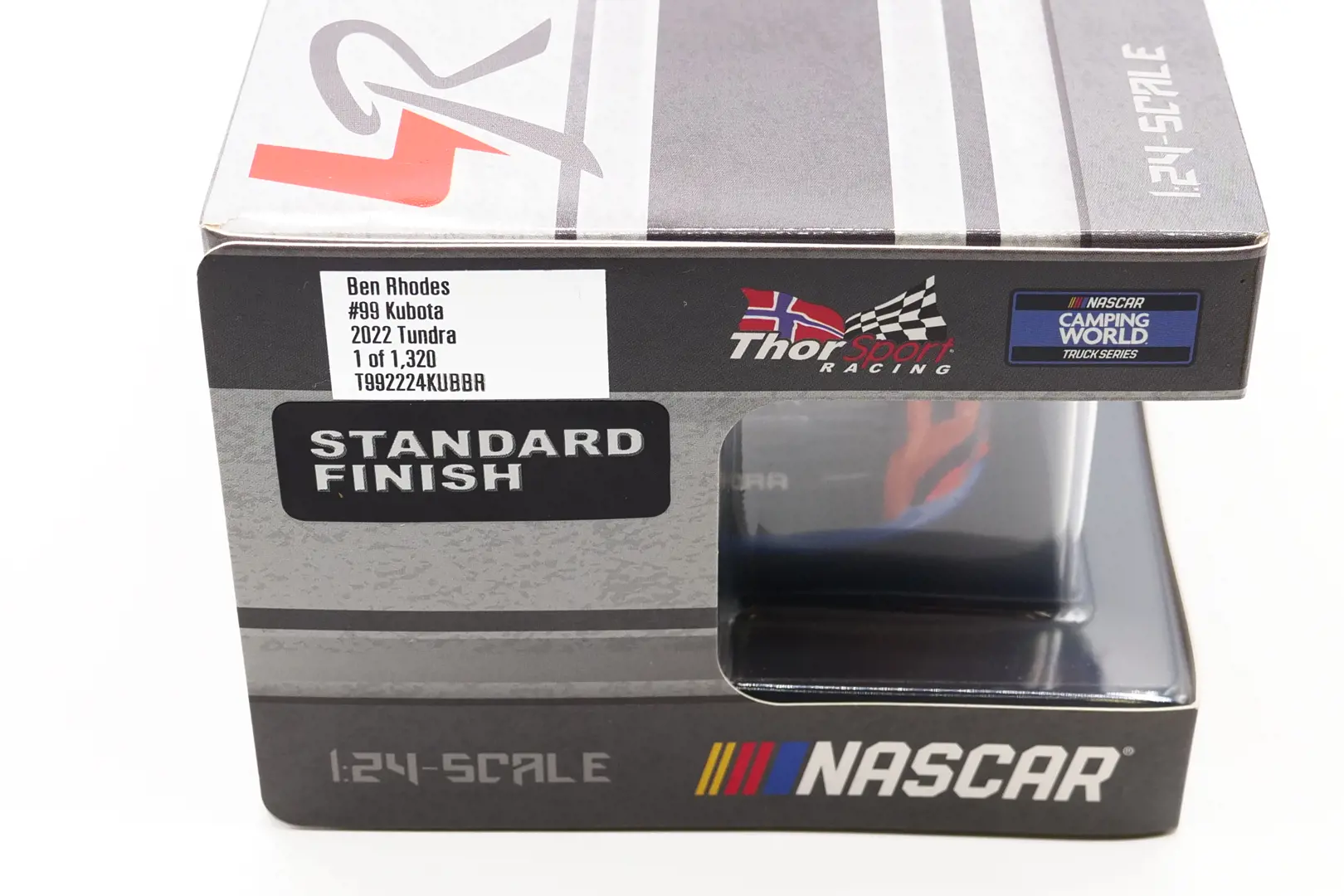 Image 7 for #T992224KUBBR 1:24 Ben Rhodes 2022 Kubota ARC NASCAR Truck Diecast