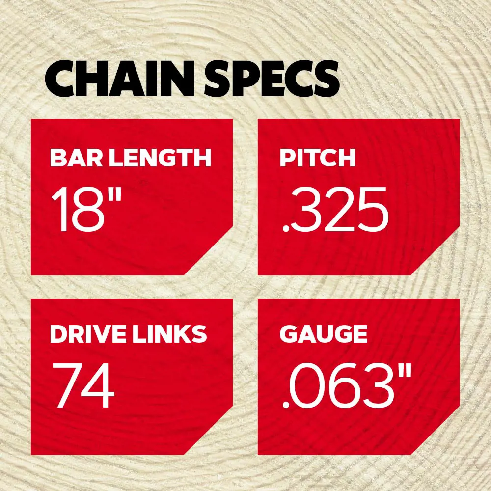 Image 2 for #22LGX074G POWERCUT™ SAW CHAIN, .325"