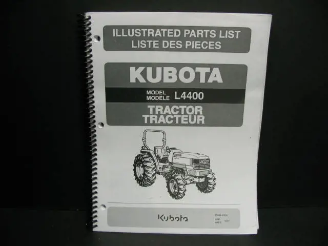 Kubota Bf400 Front Loader Parts Manual Catalog Book Assembly Schematics  Views