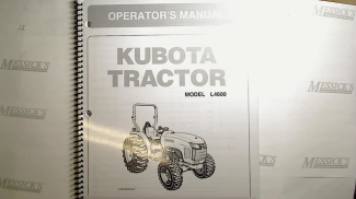 Kubota #TC430-59711 OM - L4600 ROPS
