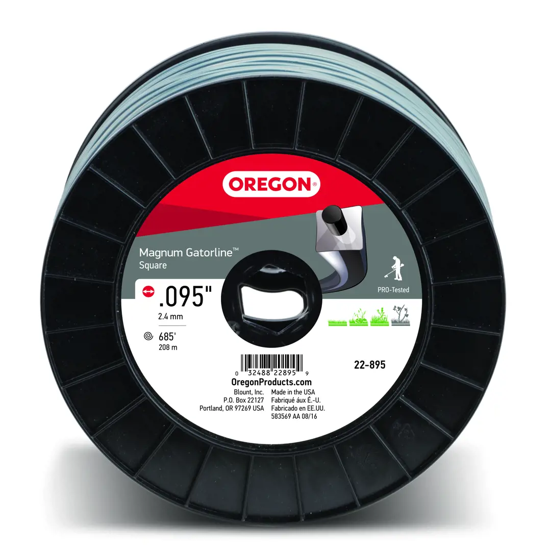 Image 2 for #22-895 GATORLINE, MAGNUM SQUARE .095 3LB SPOOL