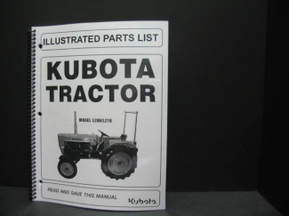 Kubota #70000-70134 L200/L210 Parts Manual 