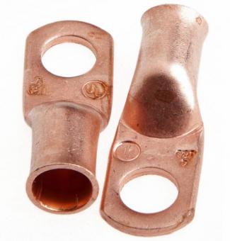 Forney #F60092 Lug for Number 4 Cable, 5/16 in Stud, Premium Copper