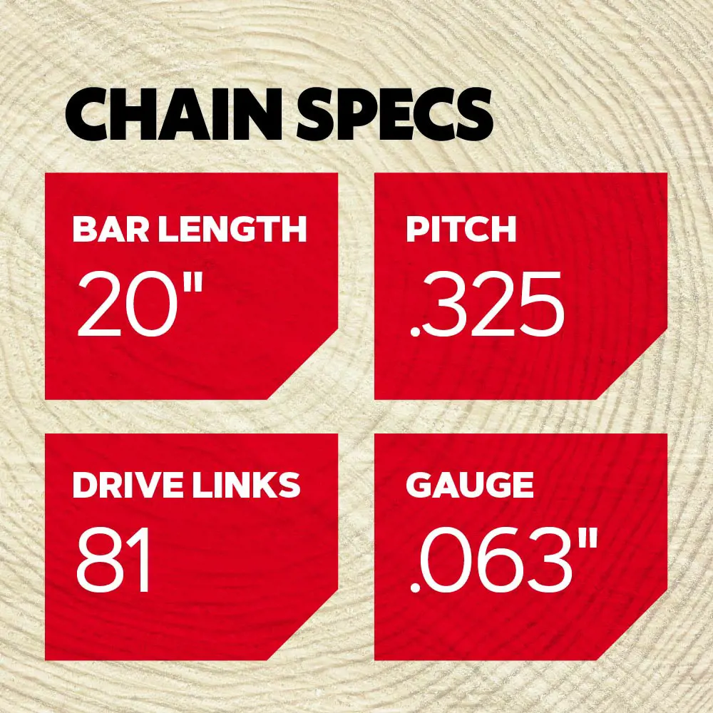 Image 2 for #22LGX081G POWERCUT™ SAW CHAIN, .325"