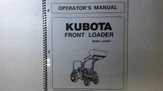 Kubota #75535-69110 LA350 Owners  Manual  