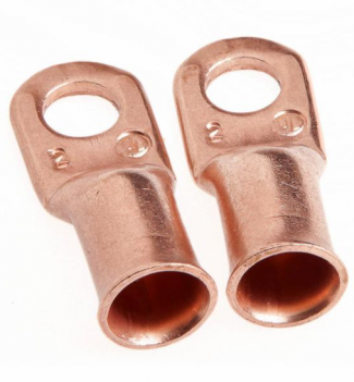 Forney #F60094 Lug for #2 Cable, 5/16" Stud, Premium Copper