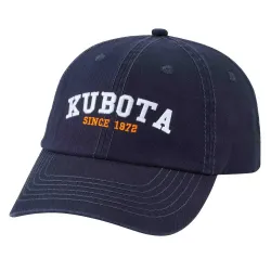 Kubota #2004429100001 Kubota Enzyme Washed Navy Cap
