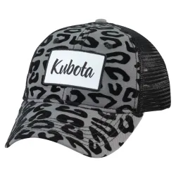 Kubota #2004428960001 Kubota Ladies’ Leopard Print Cap