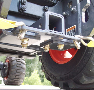Rear Receiver Hitch & Tie Down For BX Series Part#RS-BXRH