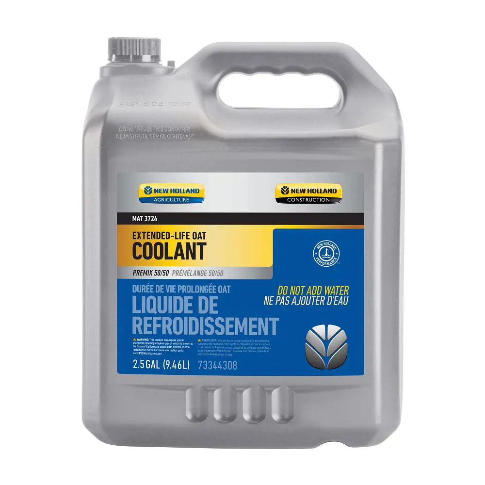 Image 1 for #73344308 Extended Life OAT Coolant/Antifreeze - 50/50 Premix - 2.5 Gallon