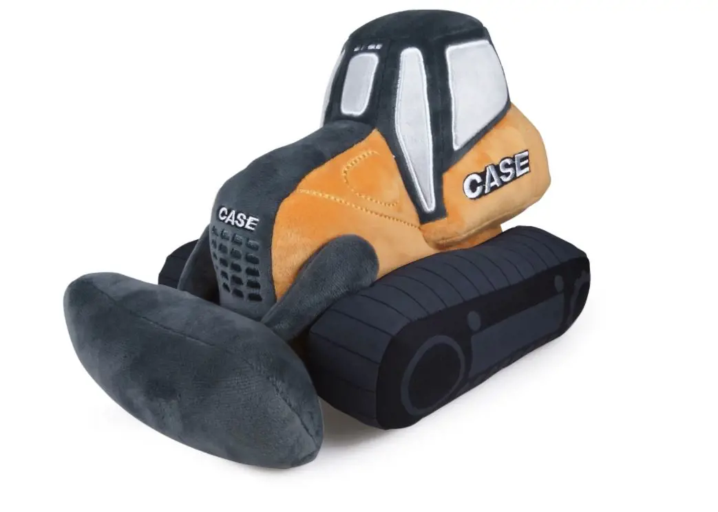 Image 1 for #UHK1116 Case Construction Dozer Plush Toy
