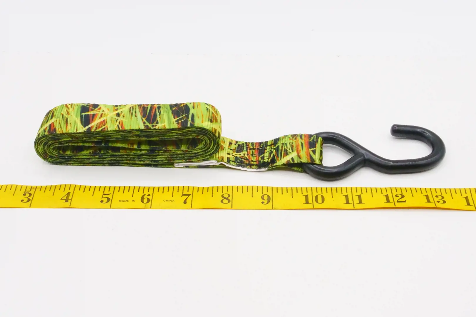 Image 10 for #77700-12133 10' x 1" Camo Ratchet Straps with S Hooks