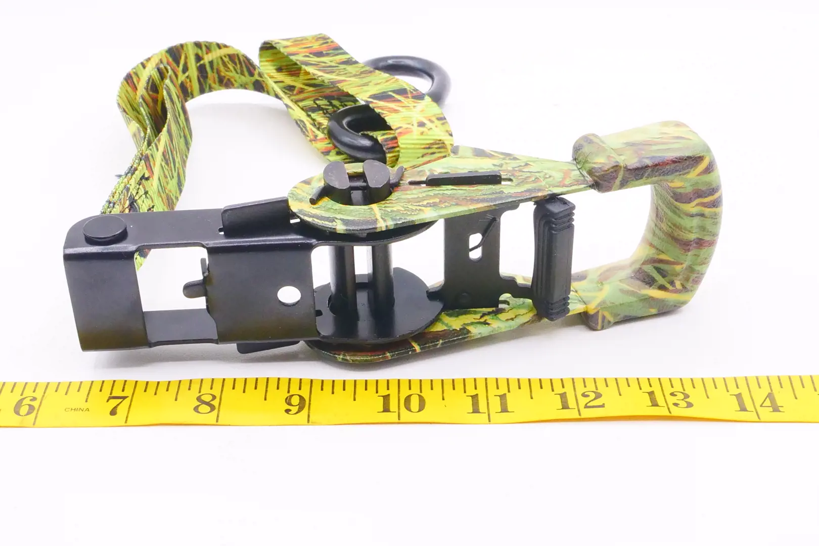 Image 5 for #77700-12133 10' x 1" Camo Ratchet Straps with S Hooks