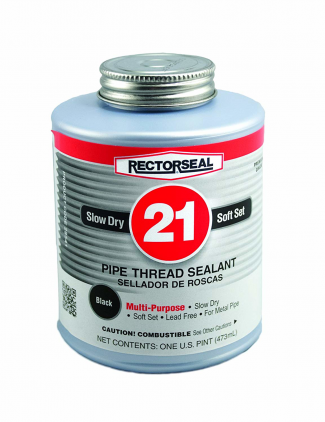 Various #28651 RectorSeal 16oz # 21 Pipe Thread Sealant - Black