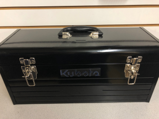 Kubota #77700-03642 Kubota 20" Traditional Steel Hand Toolbox w/ Tray