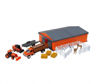 Kubota #77700-07898 Kubota Farm Tractors & Shed Set