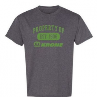 Krone Gear #29MBLAHEA Krone Black Heather T-Shirt