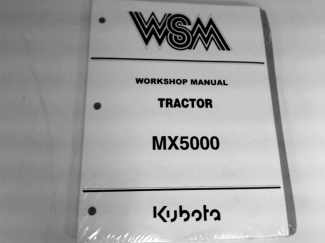 Kubota #97897-12920 MX5000 (DT) (F) Service Manual 