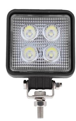 Maxxima Lighting #MWL-45 Mini Square 4 LED Work Light 750 Lumens 12/24VDC