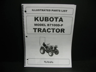 Kubota #97898-20090 B7100D Parts Diagrams